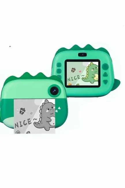 Dijital HD Video Kamera Çocuk Fotoğraf Makinesi  Anlık Termal Rulo