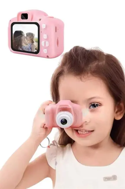 2.0 Inç Ekran Mini 1080p Hd Çocuk Kamera Dijital Fotoğraf Makinesi