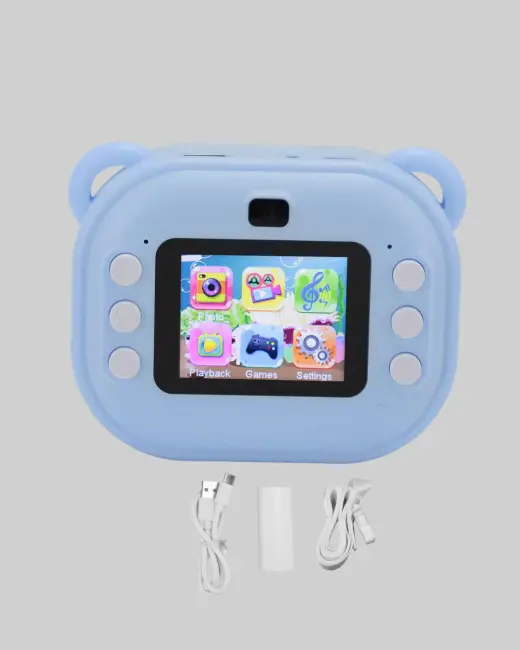 Anında Baskı Özellikli Şipşak Kamera – 24MP HD Çift Lensli 32GB Hafızalı