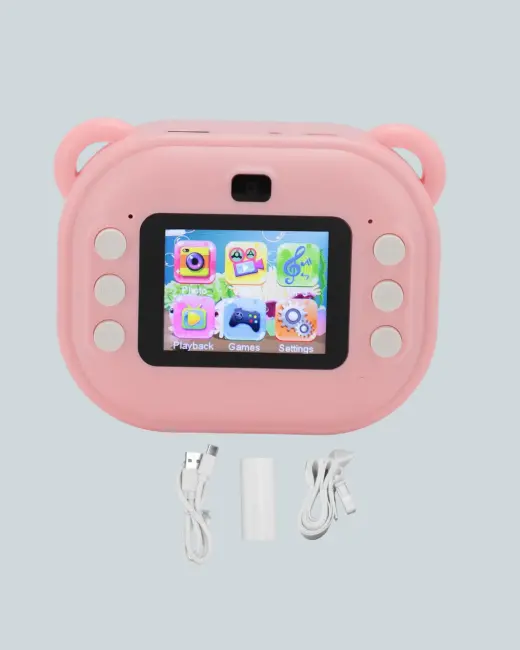 Anında Baskı Özellikli Şipşak Kamera 24MP HD Çift Lensli ve 32GB Hafızalı