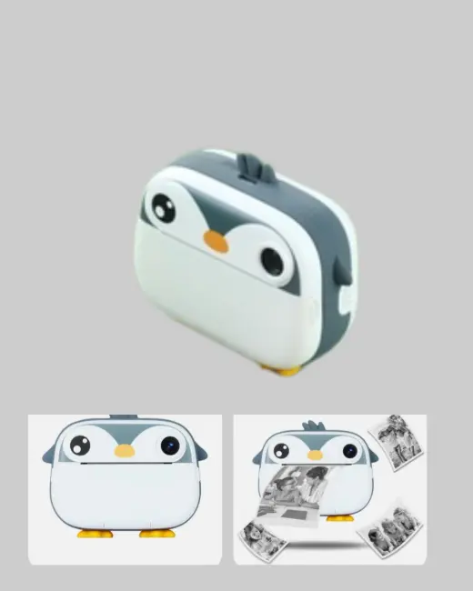 Termal Baskı Çocuk Kamerası HD Çekim USB Şarjlı Eğitici Oyuncak