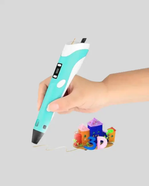 ABS ve PLA Filament Destekli 3D Yazıcı Kalem