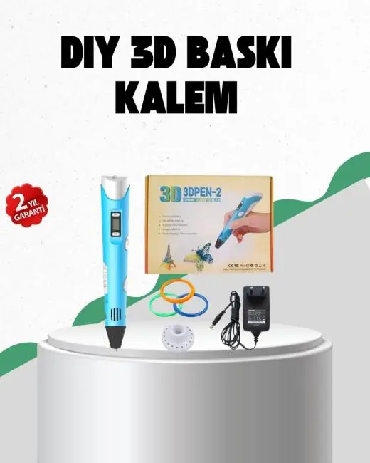 Profesyonel ve Hobi İçin 3D Modelleme Kalemi