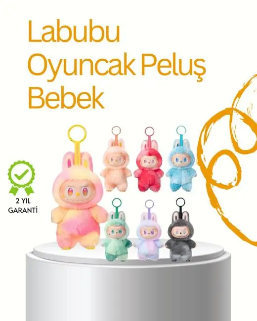 Kutu Paketli Labubu Oyuncak – Renk Karışık Gönderim