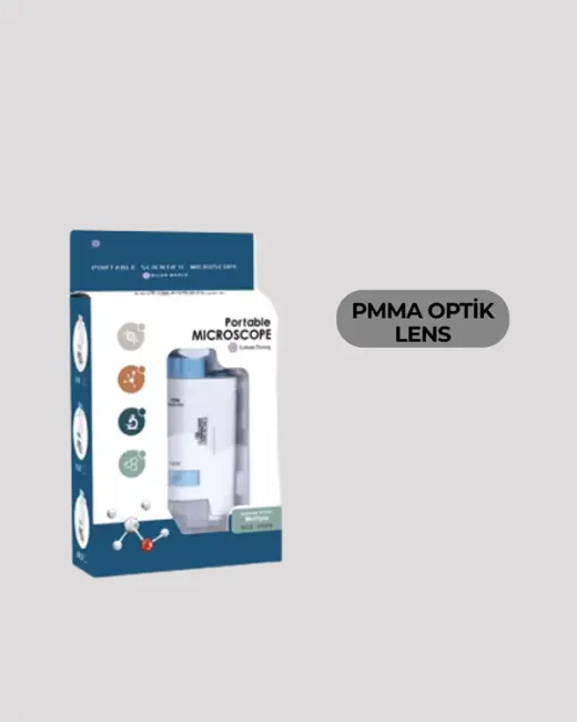 Portatif El Mikroskop – LED Işıklı Aynı Anda Net Odaklama