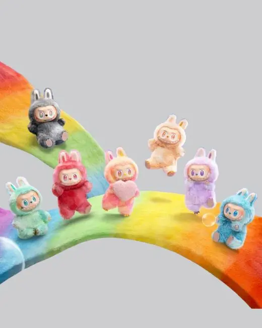 Dekoratif Yumuşak Labubu Peluş Figür – Koleksiyonluk ve Çocuklara Uygun Hediye 20 cm