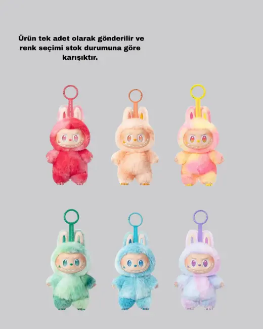 Labubu Peluş Oyuncak – Koleksiyonluk Yumuşak Dekoratif Figür 20 cm