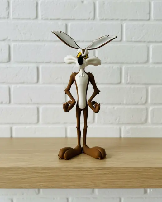 Şık Tasarım Çakal Karakter Biblo Koleksiyonluk Dekoratif Obje