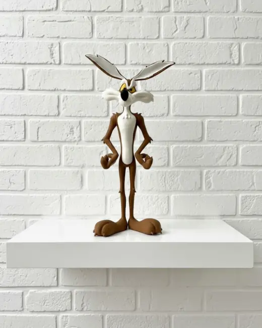 Dekoratif Çakal Figürü Hediyelik Biblo Ev Ofis Süs Eşyası