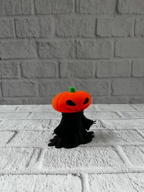 Cadılar Bayramı Temalı Balkabağı Figür 9cm Dekor Objesi