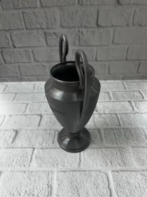 Füme Şampiyonlar Kupası 25cm Modern Dekor Ödül Biblo