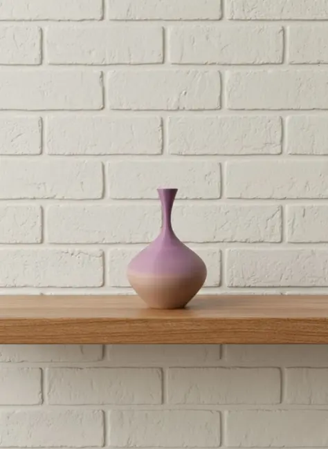 Mini Rainbow Dekoratif Vazo 8 cm Renk Geçişli Modern Tasarım