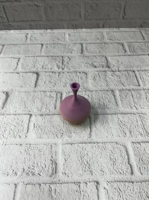 Mini Rainbow Dekoratif Vazo 8 cm Renk Geçişli Modern Tasarım