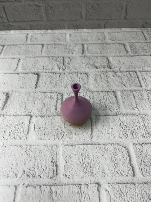 Mini Rainbow Dekoratif Vazo 8 cm Renk Geçişli Modern Tasarım