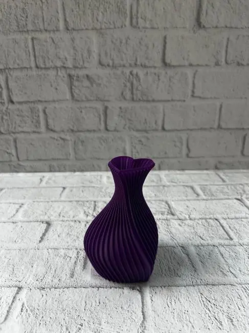 5 cm Mor Kalp Formlu Mini Vazo Modern Mini Dekor Ürünü