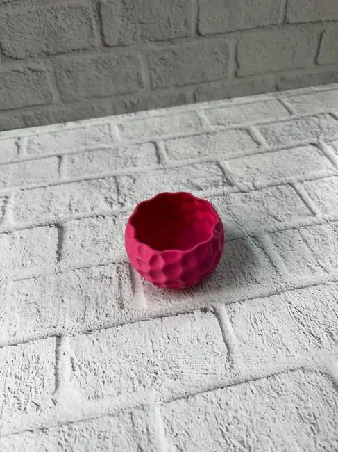 Küçük Boy Mor Saksı 5 cm Şık ve Minimal Dekoratif Tasarım