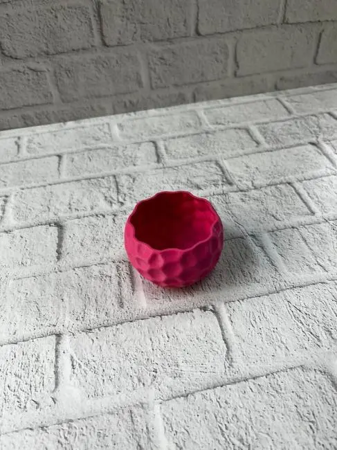 Küçük Boy Mor Saksı 5 cm Şık ve Minimal Dekoratif Tasarım