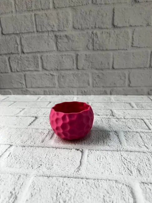 Mini Mor Dekoratif Saksı 5 cm Modern Masaüstü Bitki Saksısı