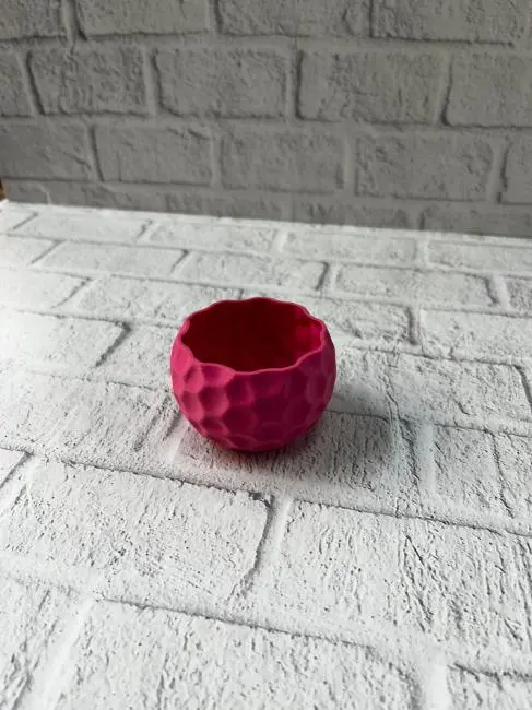 Mini Mor Dekoratif Saksı 5 cm Modern Masaüstü Bitki Saksısı