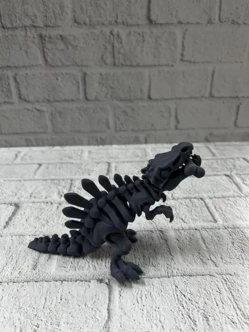 Hareketli Dinazor Figürü Dekoratif Oyuncak – Siyah Tasarım