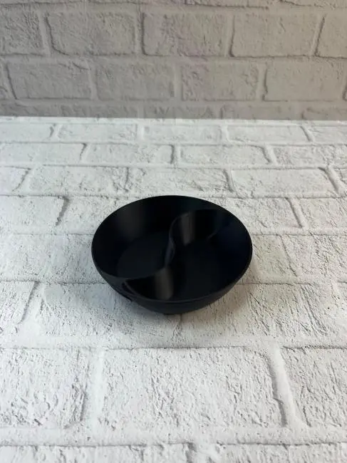 Dekoratif Siyah Çerezlik Kase 4’lü Set 3x12 cm