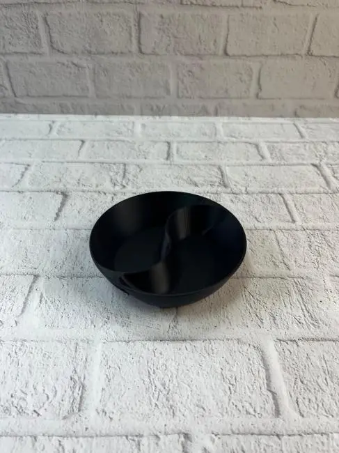 Siyah Çerezlik Kase Seti 4 Adet 3x12 cm