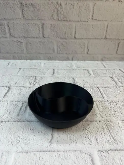 Siyah Çerezlik Kase Seti 4 Adet 3x12 cm