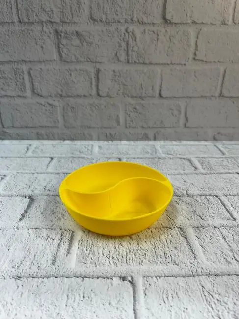 Dekoratif Sarı Çerezlik Kase 4’lü Set 3x12 cm