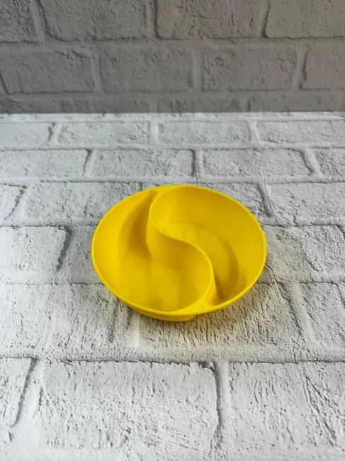 Sarı Çerezlik Kase Seti 4 Adet 3x12 cm