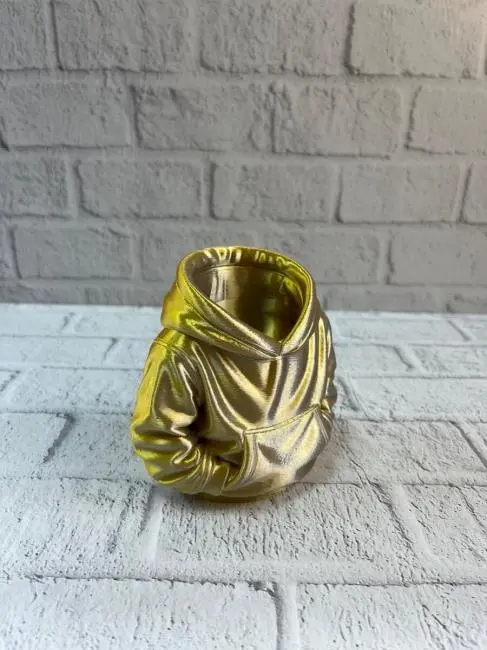 Dekoratif Gold Hoodie Kalemlik 10x10 cm