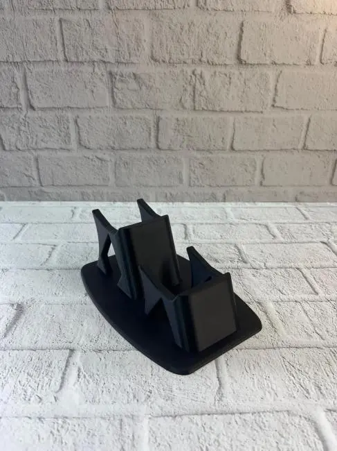 Siyah İkili Gamepad Tutucu 7x18 cm Oyun Aksesuarı