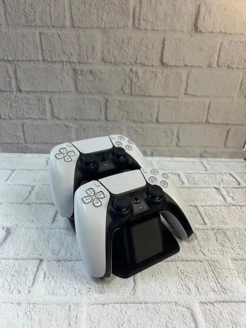 Siyah İkili Gamepad Tutucu 7x18 cm Oyun Aksesuarı