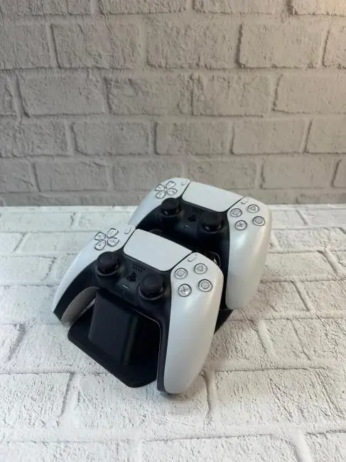 Siyah İkili Gamepad Tutucu 7x18 cm Oyun Aksesuarı