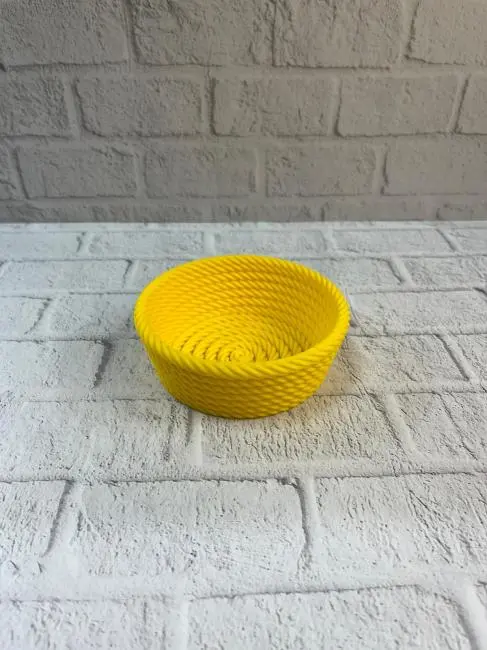 Yuvarlak Çerezlik Sarı Şık Tasarım ve Kompakt Boyut