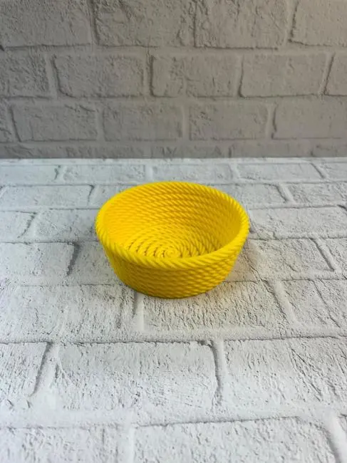 Yuvarlak Çerezlik Sarı Şık Tasarım ve Kompakt Boyut