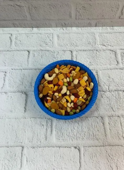 Yuvarlak Çerezlik Lacivert Şık Tasarım ve Kompakt Boyut