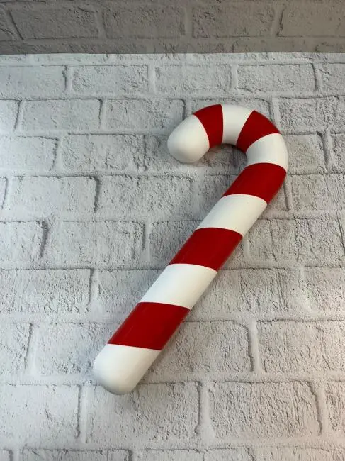 Dekoratif Yılbaşı Şekeri Yerde Biblo Salon Dekoru 13x34 cm