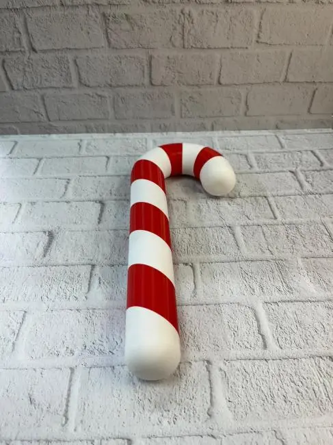 Dekoratif Yılbaşı Şekeri Yerde Biblo Salon Dekoru 13x34 cm