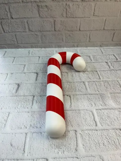 Dekoratif Yılbaşı Şekeri Yerde Biblo Salon Dekoru 13x34 cm