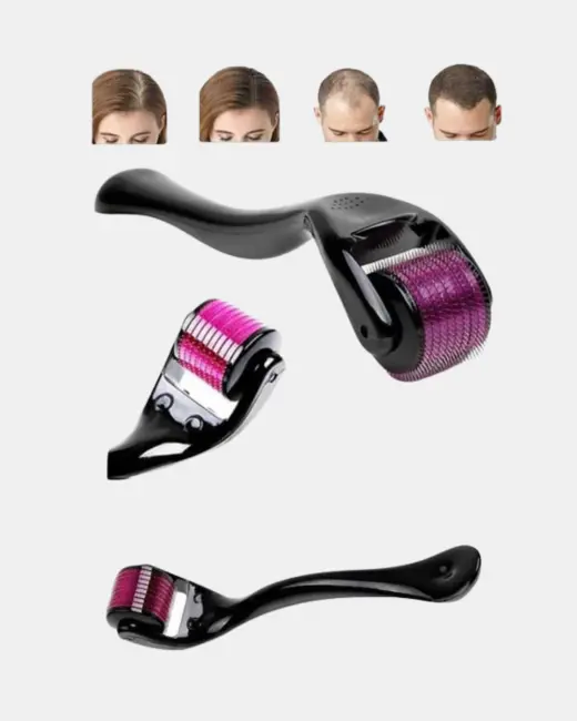 Derma Roller Titanyum İğneli Cilt Yenileyici – Akne Kırışıklık ve Leke Karşıtı