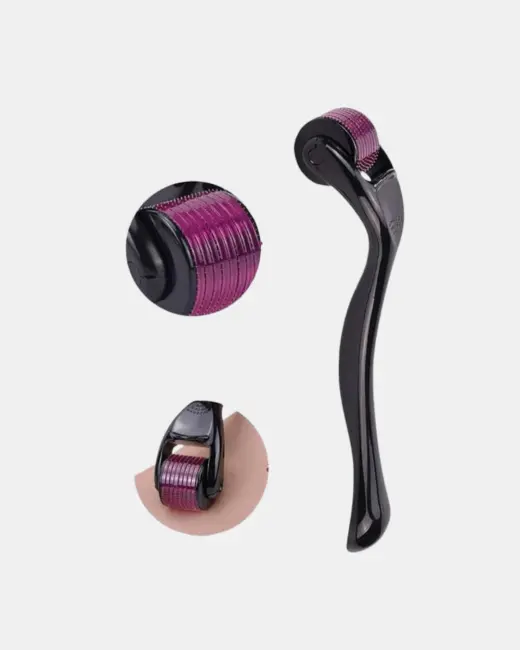 Derma Roller Titanyum İğneli Cilt Yenileyici – Akne ve Kırışıklık Karşıtı