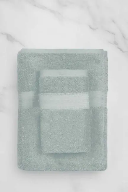 2 Parça Battal Lüks Premium Banyo Spa Havlu Takımı 90x170 Cm Açık Gri