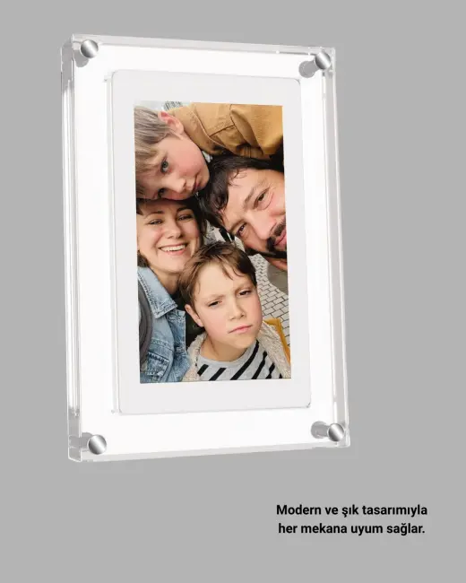 Fotoğraf Video ve Müzik Destekli 7 İnç IPS Dijital Çerçeve – Çoklu Medya Deneyimi