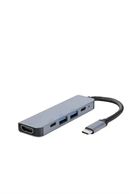 Çevirici Dönüştürücü Adaptör Macbook 3 In 1 Type-C To Hdmı USB 3.0