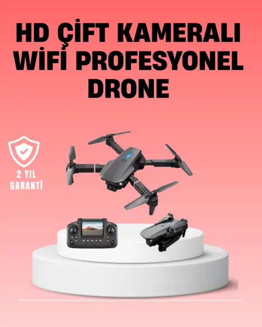 Wifi FPV Canlı Görüntü Aktarımlı Katlanabilir Drone