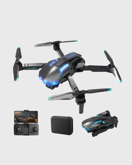 4K Kamera Özellikli Katlanabilir Drone Wi-Fi ve Yükseklik Sabitlemeli