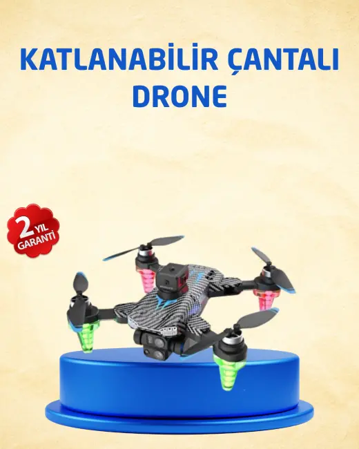 1080P Kameralı Drone Katlanabilir Tasarım Kolay Kullanım