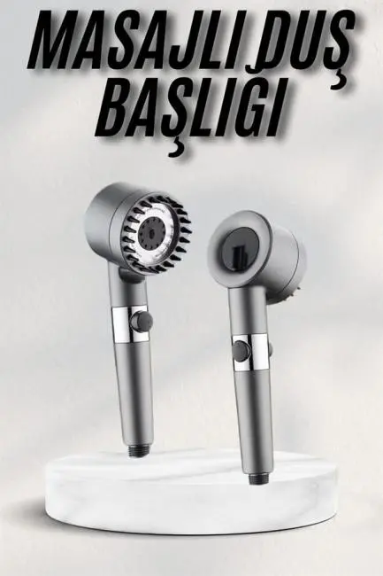 Masaj Etkili Turbolu Çok Fonksiyonlu Filtreli Duş Başlığı Yeni Nesil