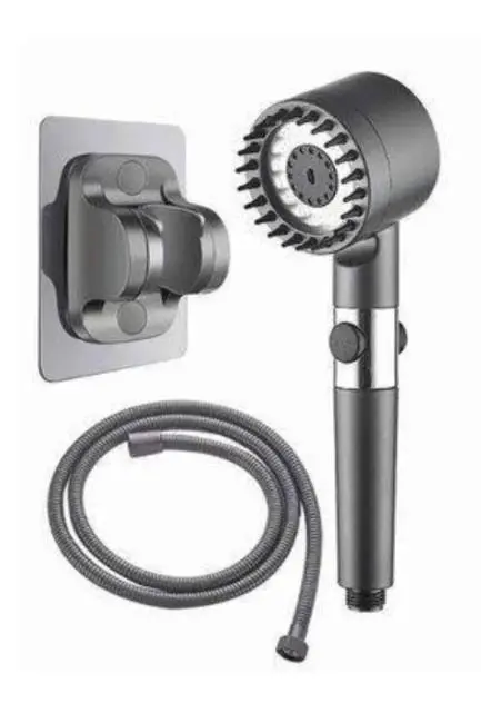 Yüksek Performanslı Masaj Etkili Su Tasarruflu Duş Başlığı Krom Kaplama Uzun Ömürlü