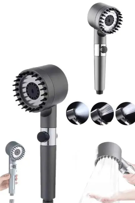 Yeni Masaj Etkili Nesil Filtreli  Duş Başlığı Fıskiyesi Duş Banyo